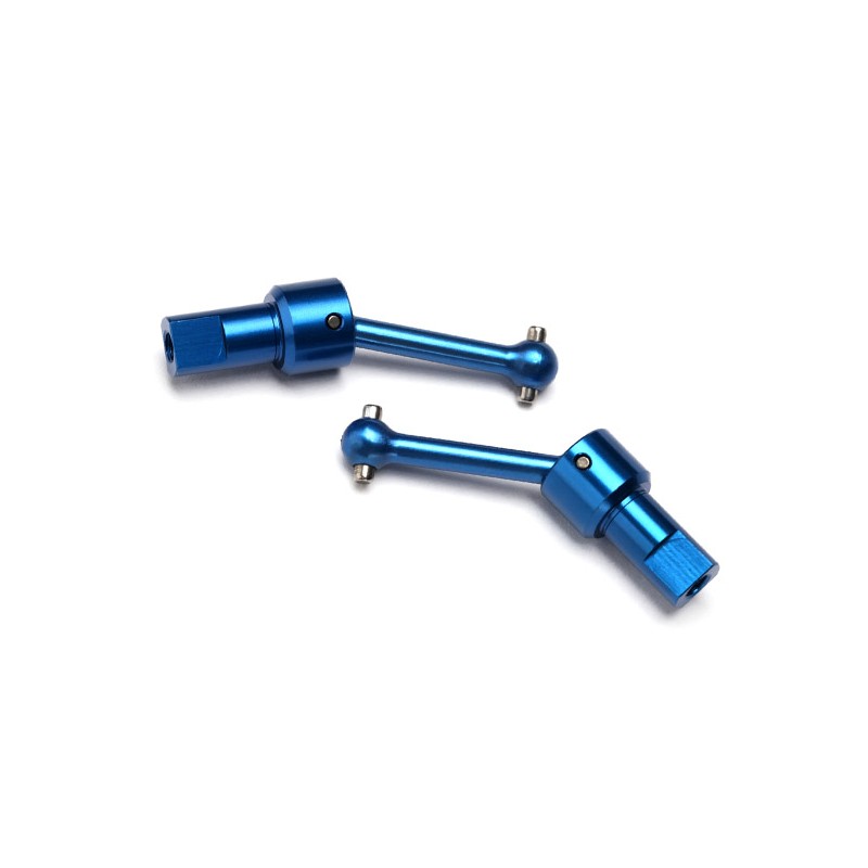 TRAXXAS Półosie aluminiowe 2szt. / Driveshaft assembly, 6061-T6 aluminum (blue-anodized)