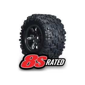 TRAXXAS Koła 2szt. Maxx AT Tires & Wheels 8S LiPo - X-Maxx