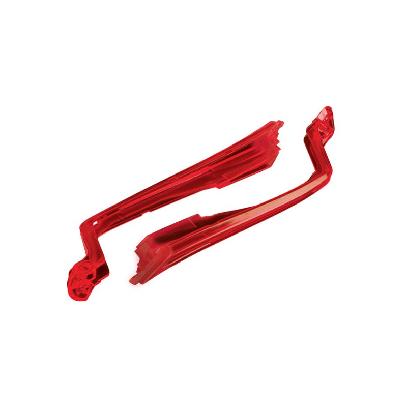 TRAXXAS Osłony oświetlenia / LED lens, front, red (left & right) - Aton