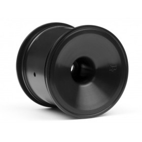 HPI RACING DISH WHEEL BLACK (2.2in/2pcs)