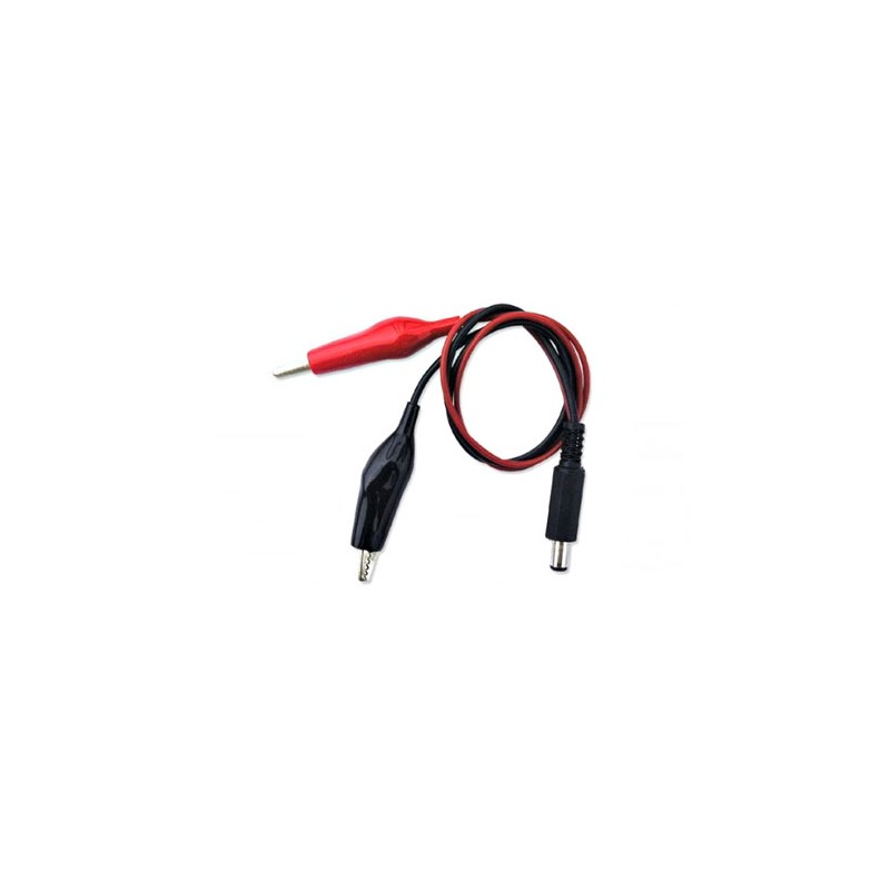 RCHOBBY Przejściówka - krokodylki / wtyczka JACK 2.1mm