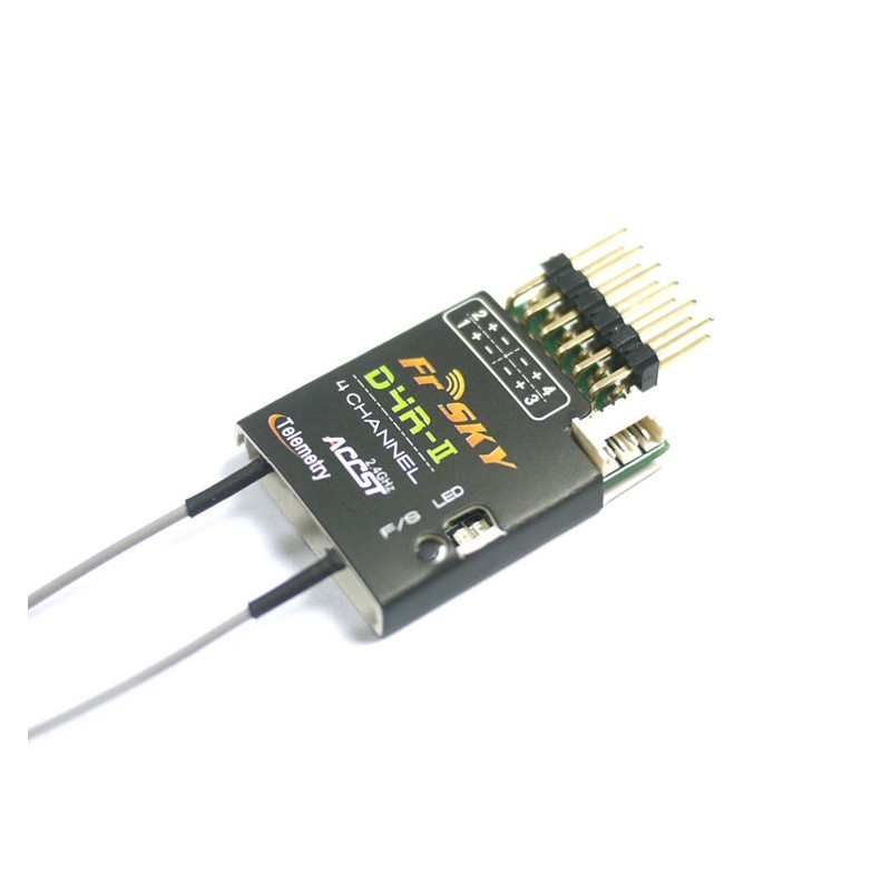 FRSKY Odbiornik z telemetrią D4R-II 27mS 4 kanałowy