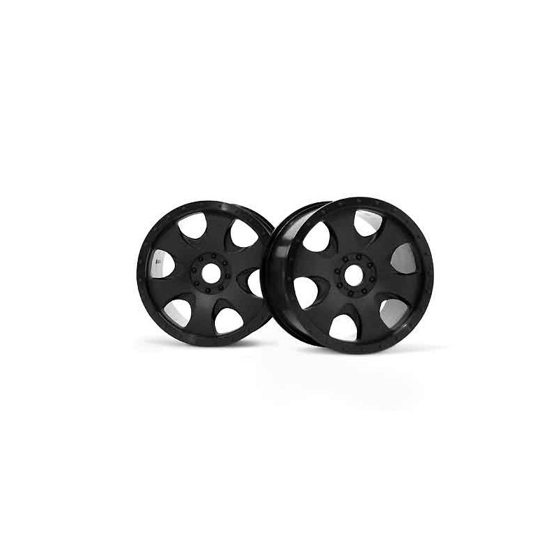 HPI RACING WARLOCK WHEEL BLACK (83X56MM/2PCS)