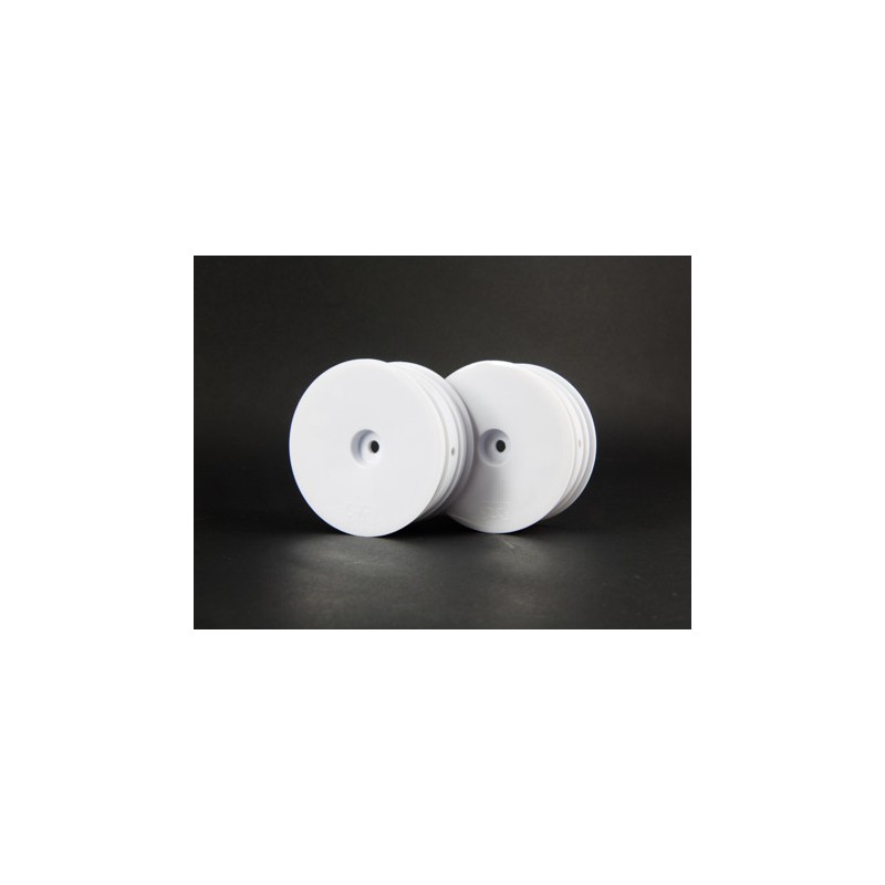 ARRMA Felgi przednie 'OUTRUN' White 12mm 2szt. 1/10 (AR510016)