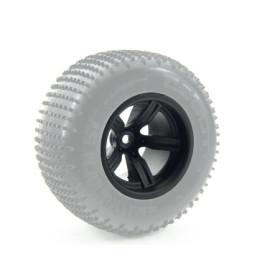ARRMA Felgi 'VORTEKS' Black 12mm 2szt. 1/10 (AR510053)