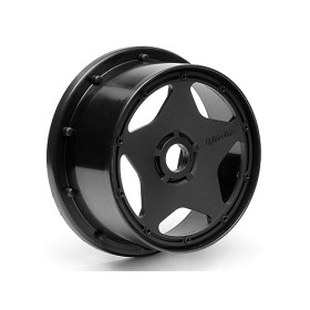 HPI RACING SUPER STAR WHEEL BLACK (120X60MM/2PCS)