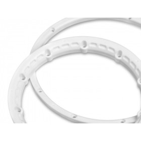 HPI RACING HEAVY DUTY WHEEL BEAD LOCK RINGS (WHITE/2pcs)