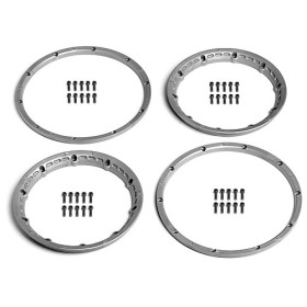 HPI RACING HEAVY DUTY WHEEL BEAD LOCK RINGS (SILVER/2pcs)
