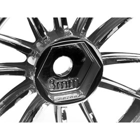 HPI RACING Felgi Work XSA 02C 26mm CHROME/GOLD (3mm OFFSET)