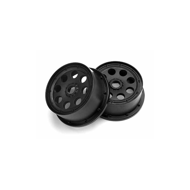 HPI RACING OUTLAW WHEEL BLACK (120x60mm/-4mm OFFSET/2pcs)