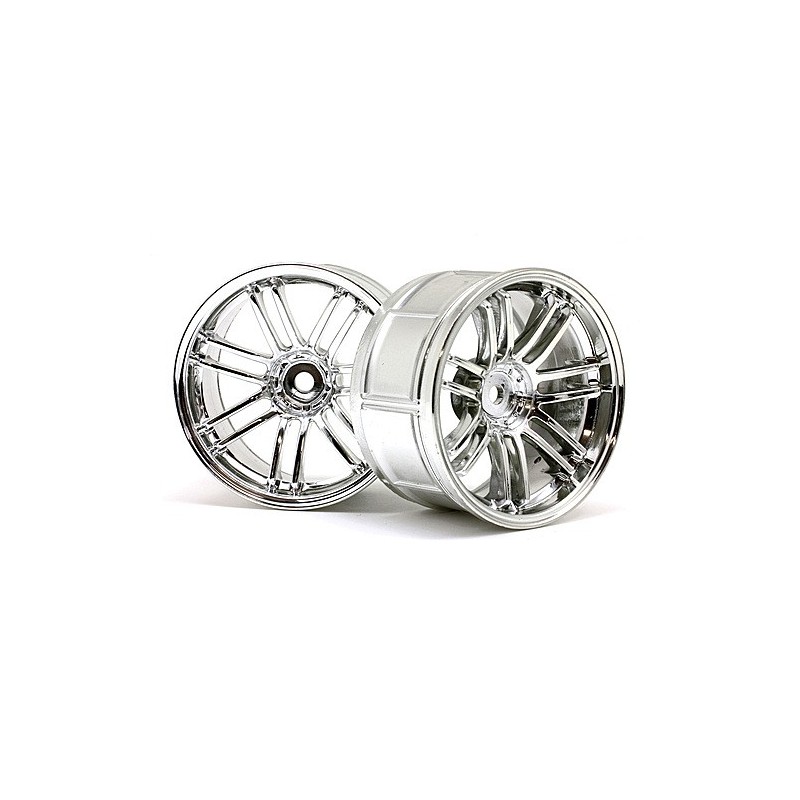 HPI RACING LP32 WHEEL RAYS VOLKRACING RE30 CHROME (2pcs)