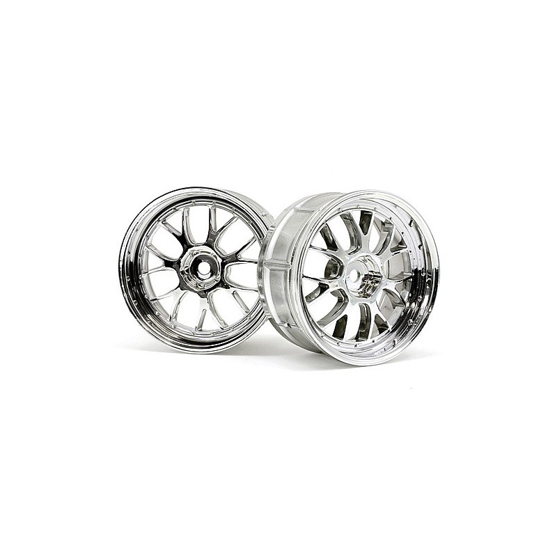 HPI RACING LP29 LM-R WHEEL CHROME (2pcs)