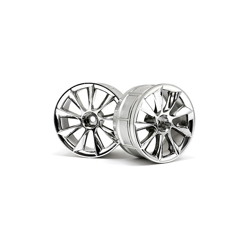 HPI RACING LP29 WHEEL ATG RS8 CHROME (2pcs)