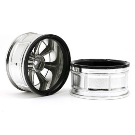HPI RACING LP29 WHEEL ATG RS8 CHROME (2pcs)
