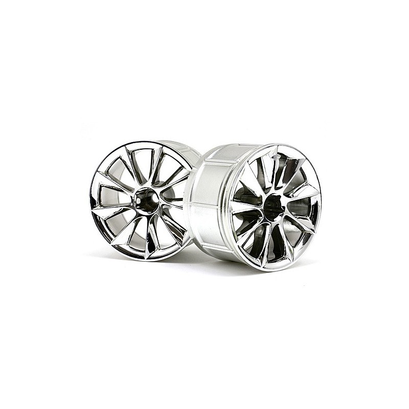 HPI RACING LP35 WHEEL ATG RS8 CHROME (2pcs)