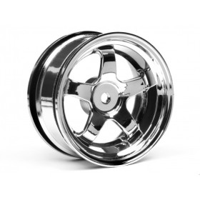 HPI RACING WORK MEISTER S1 WHEEL 26mm CHROME (3mm OFFSET)