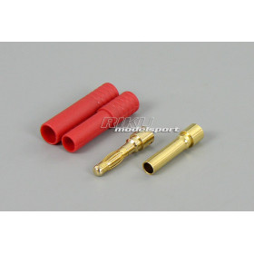 RIKU Wtyk typu banan 4.0mm (długi) - komplet