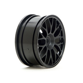 HPI RACING MESH WHEEL 26mm (BLACK)(1mm OFFSET)