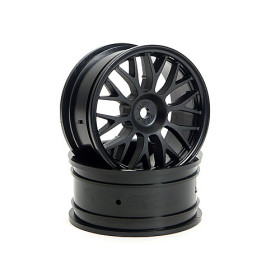 HPI RACING MESH WHEEL 26mm (BLACK)(1mm OFFSET)