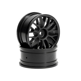 HPI RACING MESH WHEEL 26mm BLACK (3mm OFFSET)