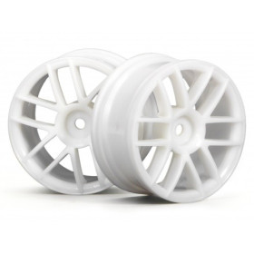 HPI RACING SPLIT 6 WHEEL 26MM WHITE