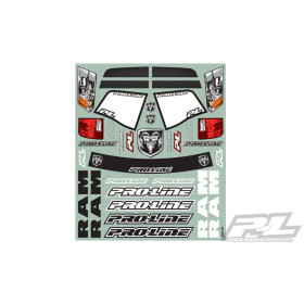 PRO-LINE Karoseria Ram 2500 (transparentna) 1/10 - TRAXXAS Slash, HPI Blitz, ASSO SC10, LOSI SCT (3441-00)