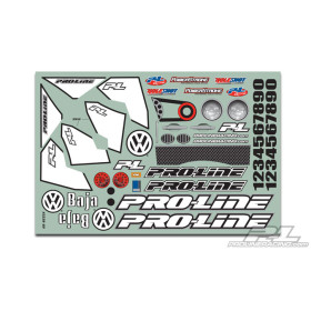 PRO-LINE Karoseria Volkswagen Full Fender Baja Bug (transparentna) 1/10 - TRAXXAS Slash, HPI Blitz, ASSO SC10, LOSI SCT (3238-63