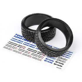 HPI RACING PROXES R1R T-DRIFT TIRE 26mm (2pcs)