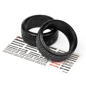 HPI RACING POTENZA RE-01R T-DRIFT TIRE 26mm (2pcs)
