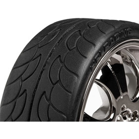 HPI RACING MOUNTED SUPER LOW TREAD TIRE (BLACK CHROME/4pcs)