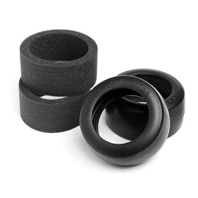 HPI RACING VINTAGE SLICK RACING TIRE 31mm D COMPOUND (2pcs)