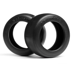HPI RACING VINTAGE SLICK RACING TIRE 31mm D COMPOUND (2pcs)