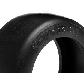 HPI RACING VINTAGE SLICK RACING TIRE 31mm D COMPOUND (2pcs)