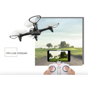 Dron SYMA X15W - WiFi, Kamera HD, Barometr, FPV (Biały)