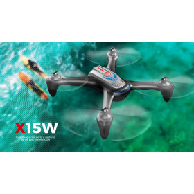 Dron SYMA X15W - WiFi, Kamera HD, Barometr, FPV (Biały)