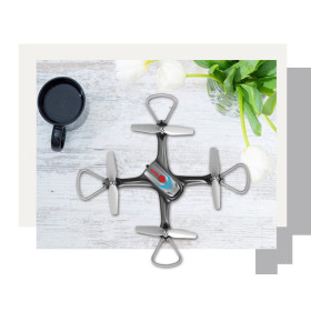 Dron SYMA X15W - WiFi, Kamera HD, Barometr, FPV (Biały)