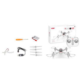 Dron SYMA X15W - WiFi, Kamera HD, Barometr, FPV (Biały)