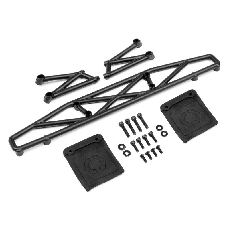 HPI RACING REAR BUMPER SET (SC)