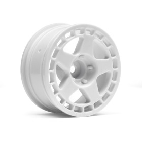 HPI RACING FIFTEEN52 TURBOMAC WHEEL WHITE (26MM/2PCS)