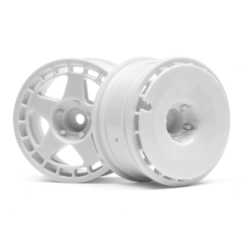 HPI RACING FIFTEEN52 TURBOMAC WHEEL WHITE (26MM/2PCS)