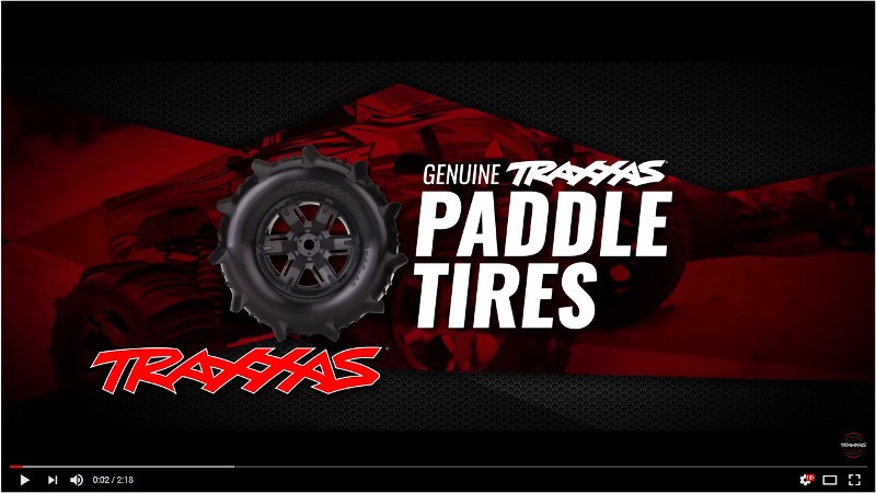 Koła TRAXXAS Paddle X-Maxx