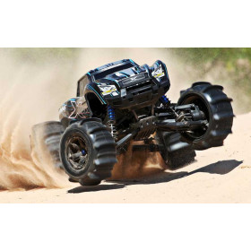 TRAXXAS Koła łopatowe / Paddle Tires & Black Wheels - X-Maxx