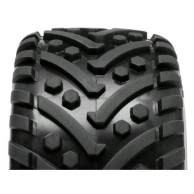 HPI RACING Koła GOLIATH TIRE + BLAST WHEEL CHROME MT 1/8 2szt.