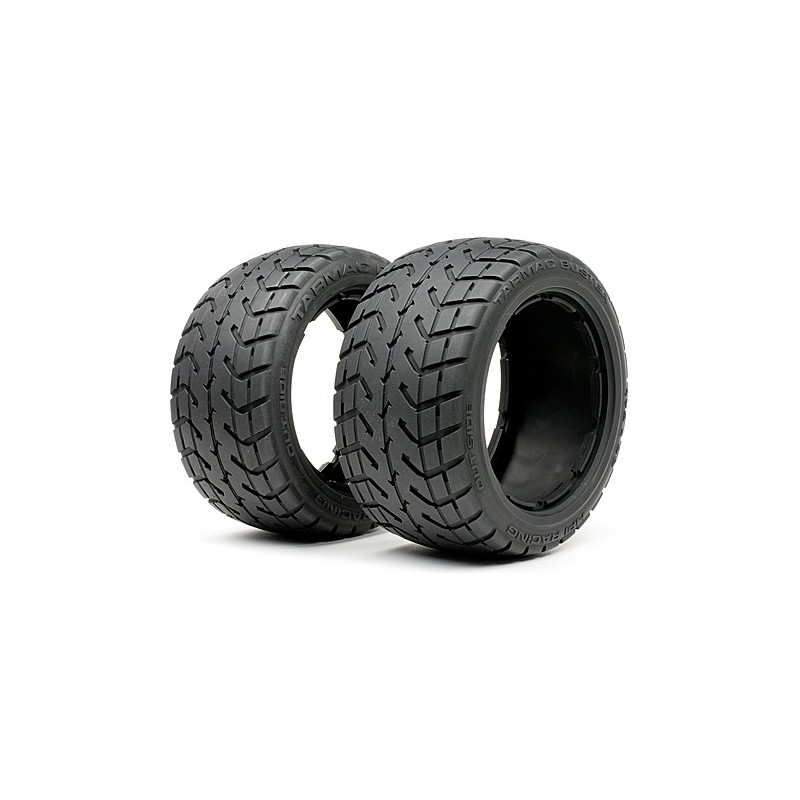 HPI RACING TARMAC BUSTER TIRE M COMPOUND (170x80mm/2pcs)