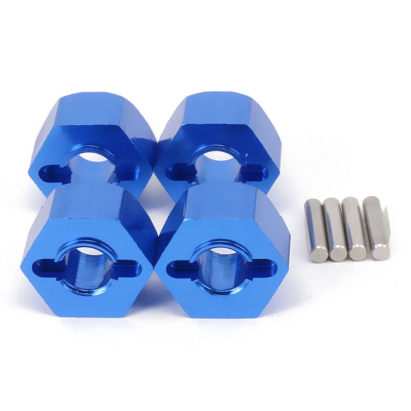TRAXXAS Aluminiowe mocowania kół / Wheel Adaptors 12mm Hex 6061-T6