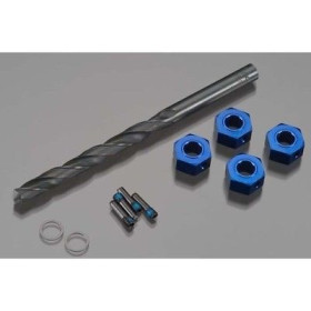 TRAXXAS Aluminiowe mocowania kół / Wheel Adaptors 12mm Hex 6061-T6