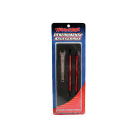 TRAXXAS Aluminiowe elementy zawieszenia / Toe links, Maxx 7075-T6 112mm, front