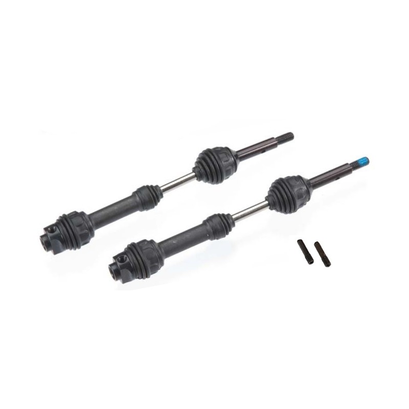 TRAXXAS Wzmacniane półosie / Driveshafts Front Steel-Spline