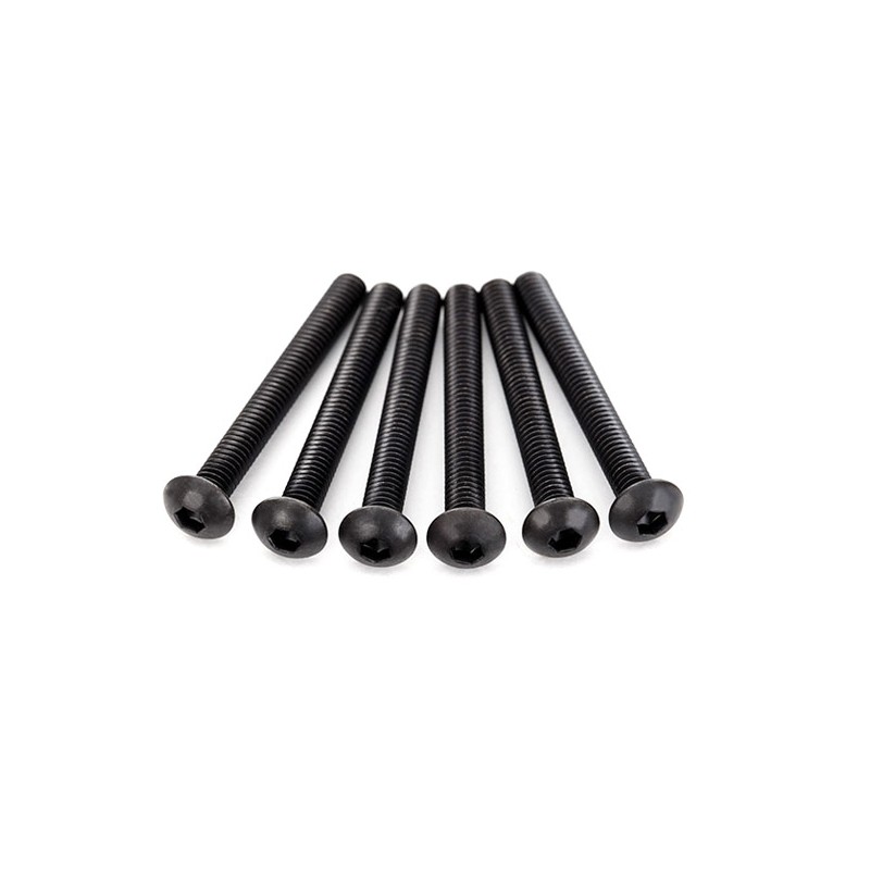 TRAXXAS Śruby imbusowe M4x30mm / Screws Button-Head Machine (hex drive)