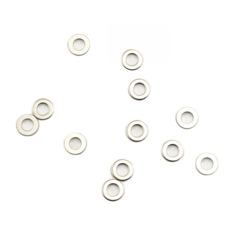 TRAXXAS Washers, 3x6mm metal (12)